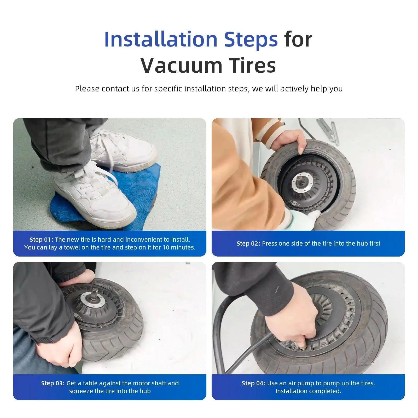 10Inch 60/70-7 Tubeless Tire For Xiaomi 4 Pro Electric Scooter - VirtuousWares.Store