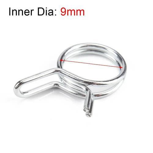 10Pcs/set Spring Clips Hose Clamp Assortment Kit Sealing Pipe Clips - VirtuousWares.Store