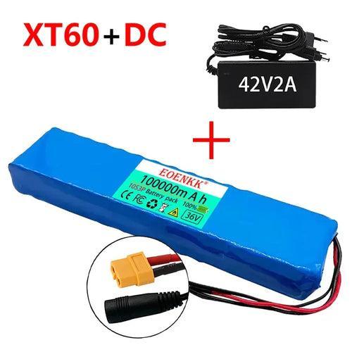 10S3P 36V 100Ah 18650 Rechargeable Lithium Battery Pack 1000W Power - VirtuousWares.Store