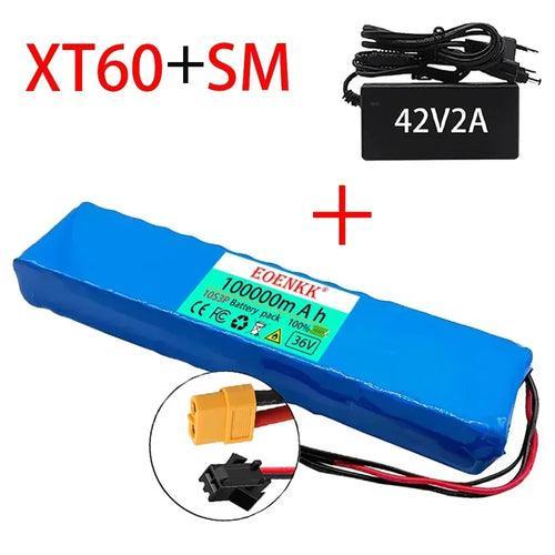 10S3P 36V 100Ah 18650 Rechargeable Lithium Battery Pack 1000W Power - VirtuousWares.Store