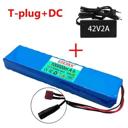 10S3P 36V 100Ah 18650 Rechargeable Lithium Battery Pack 1000W Power - VirtuousWares.Store