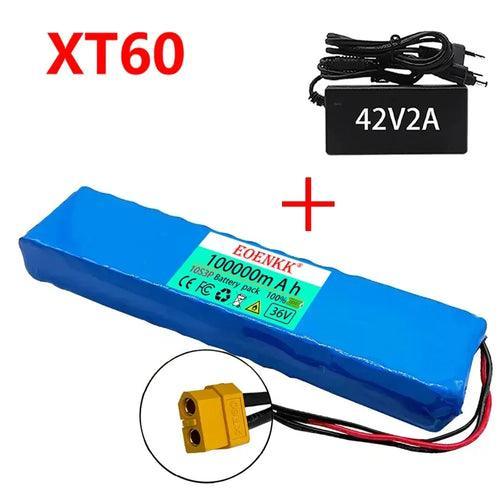 10S3P 36V 100Ah 18650 Rechargeable Lithium Battery Pack 1000W Power - VirtuousWares.Store