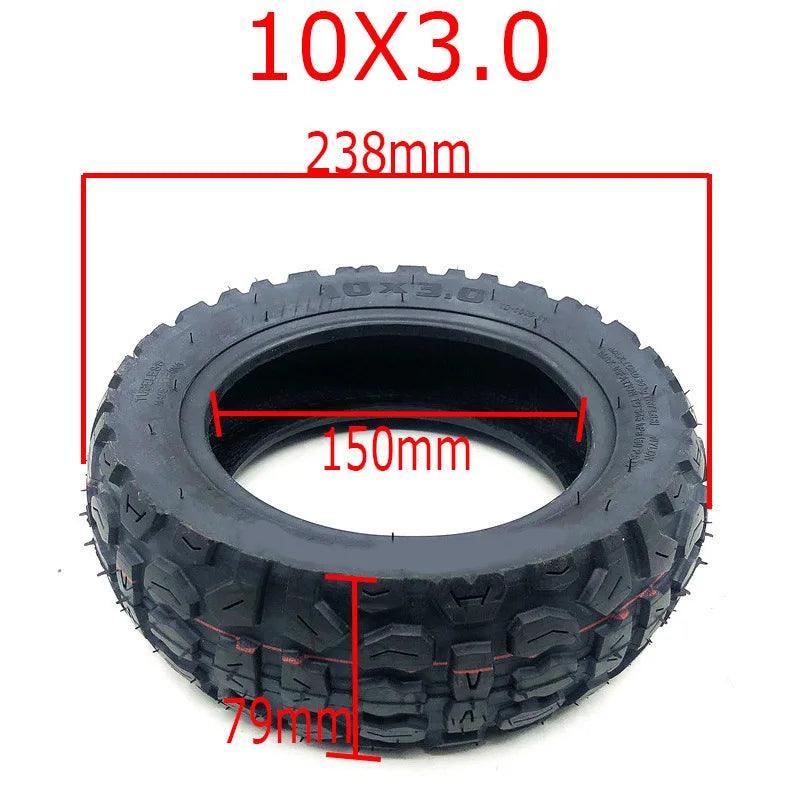 10x3.0 inch Off Road Winter Snow Tire Trye Tube Zero 10x Kaabo Mantis - VirtuousWares.Store