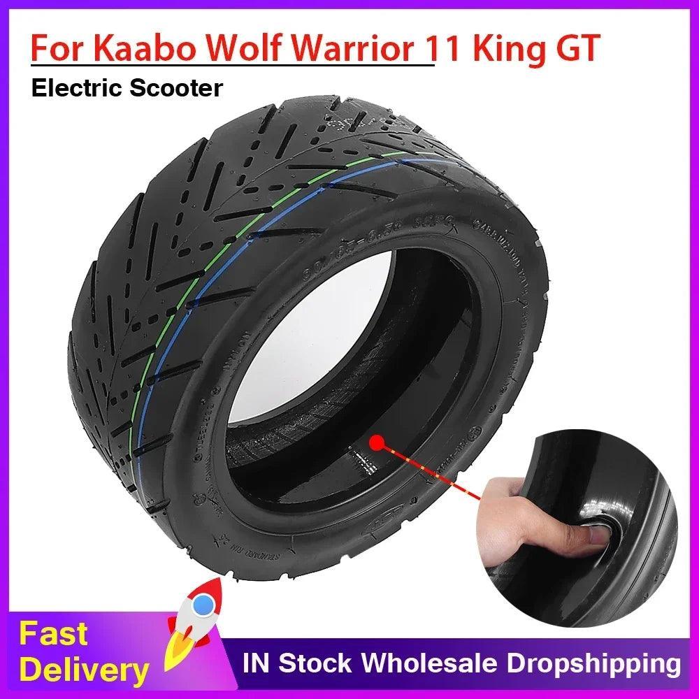 11 Inch Vacuum Tire 90/65-6.5 Self-healing Tubeless Tire with Glue for - VirtuousWares.Store
