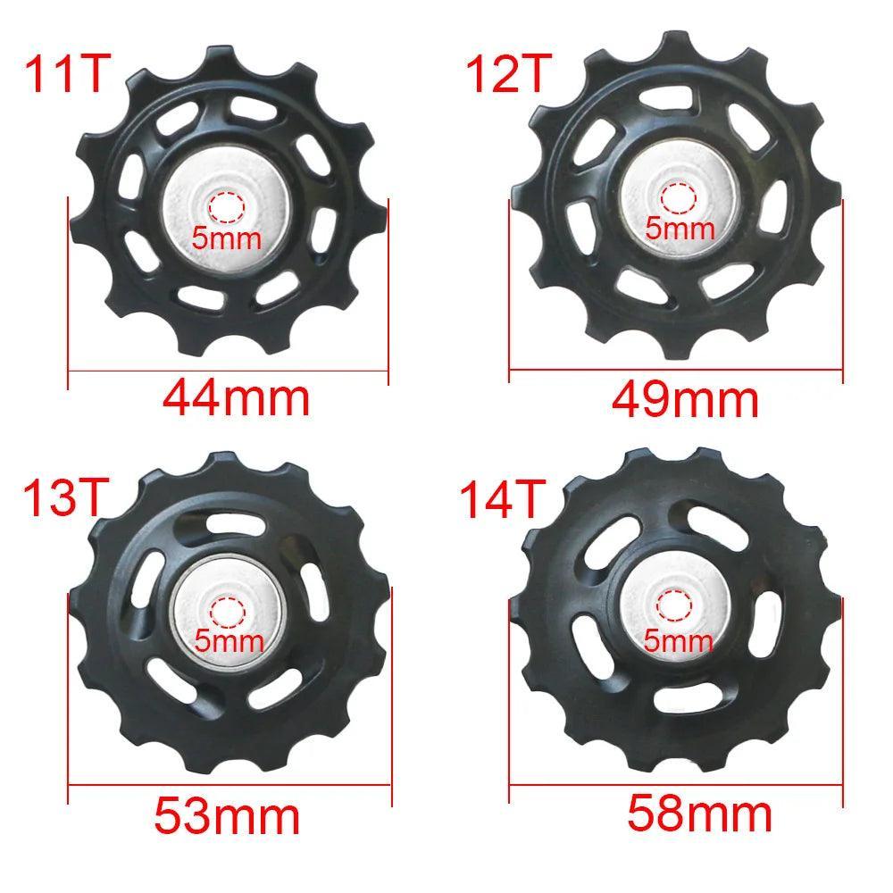 11T 12T 13T 14T Bearing MTB Bicycle Rear Guide Wheel Road Bike Jockey - VirtuousWares.Store