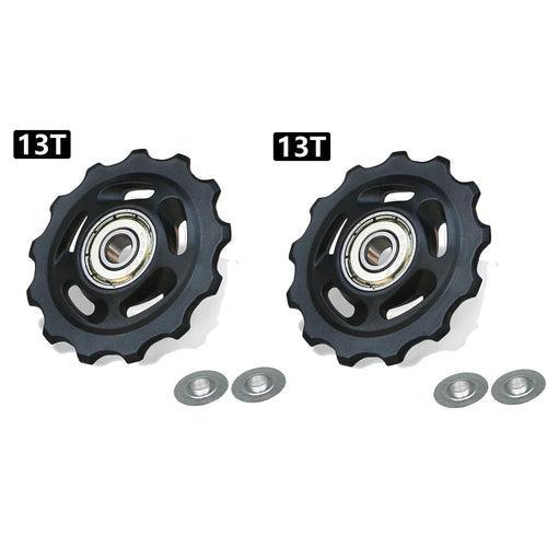 11T 12T 13T 14T Bearing MTB Bicycle Rear Guide Wheel Road Bike Jockey - VirtuousWares.Store