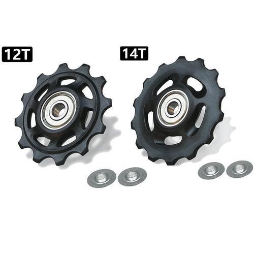 11T 12T 13T 14T Bearing MTB Bicycle Rear Guide Wheel Road Bike Jockey - VirtuousWares.Store