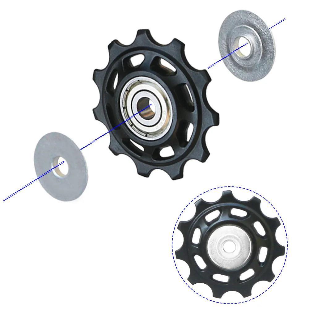 11T 12T 13T 14T Bearing MTB Bicycle Rear Guide Wheel Road Bike Jockey - VirtuousWares.Store