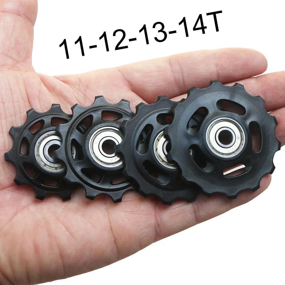11T 12T 13T 14T Bearing MTB Bicycle Rear Guide Wheel Road Bike Jockey - VirtuousWares.Store