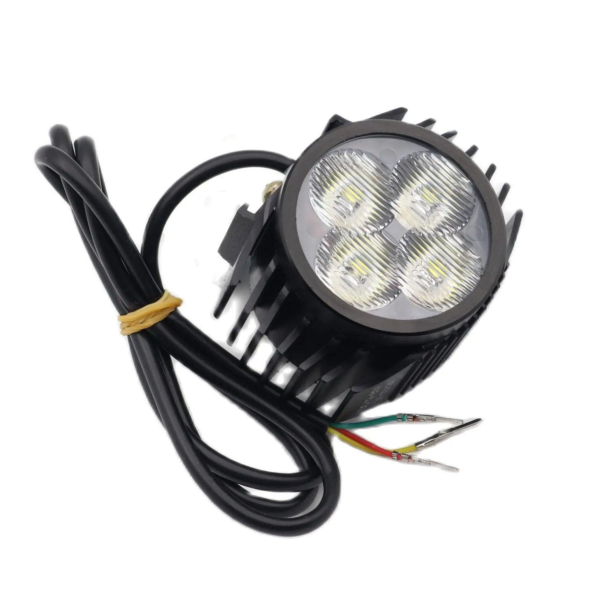 12-80V E-bike Front Lamp Light With Horn For Kugoo Electric Kick Scooter Electric Bicycle Led Headlights Cycling Part Accessory - VirtuousWares.Store