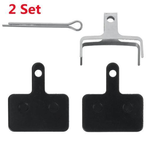 1/2 Pair Electric Bicycle Brake Pad Resin Metal Disc Brake Pad - VirtuousWares.Store