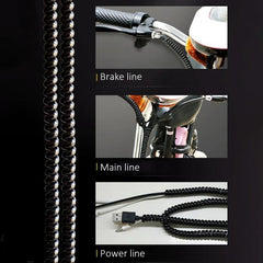 1/2Pcs Bicycle Harness Winding Tube Electric Vehicle Brake Wire - VirtuousWares.Store