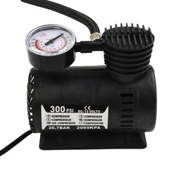 12V Auto Electric Air Pump 300psi Air Compressor Tire Mini Car Tire - VirtuousWares.Store