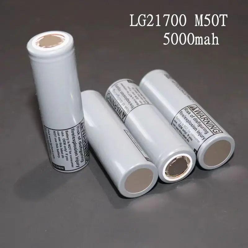 130pcs/lot original 21700 battery 3.7V 21700 аккумулятор 5000mah high - VirtuousWares.Store