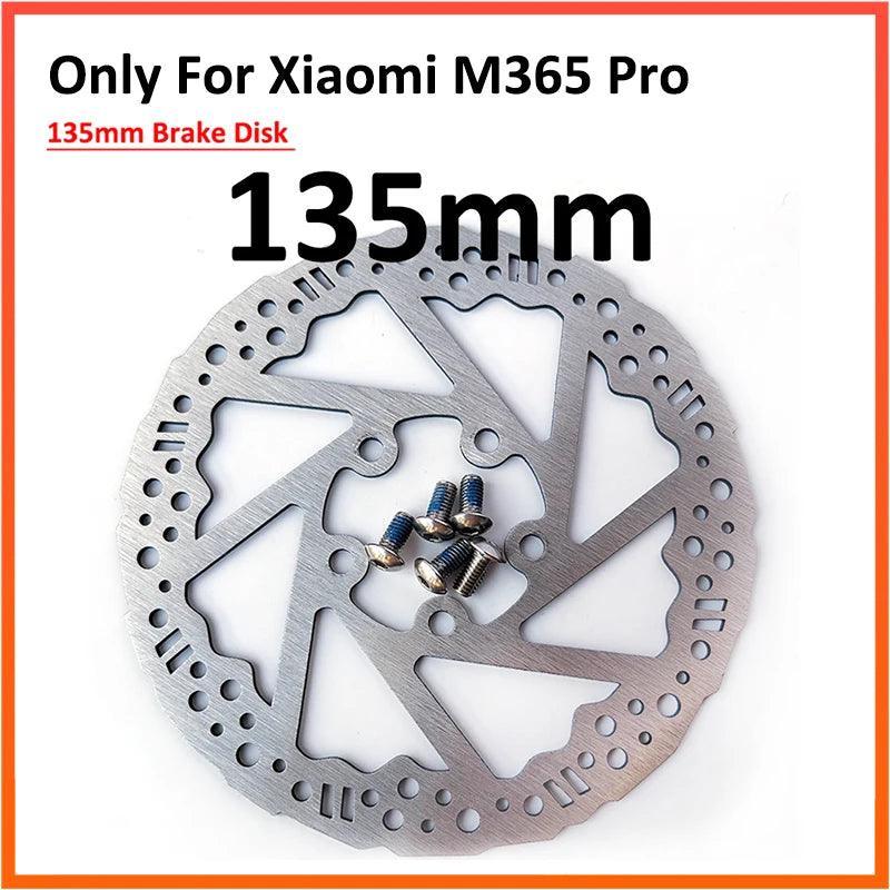 135mm Xtech Brake Disk for Xiaomi 1S Pro Electric Scooter Brake Stainless Steel Disc Pads Skateboard Replacement Parts - VirtuousWares.Store