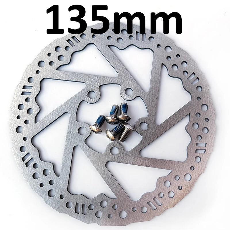 135mm Xtech Brake Disk for Xiaomi 1S Pro Electric Scooter Brake Stainless Steel Disc Pads Skateboard Replacement Parts - VirtuousWares.Store