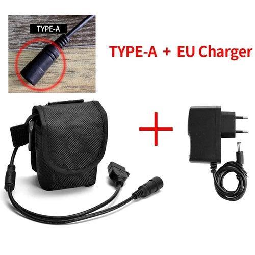 16000mAh 8.4V 18650 Battery Pack Bike Light Battery 6*18650 Lithium - VirtuousWares.Store