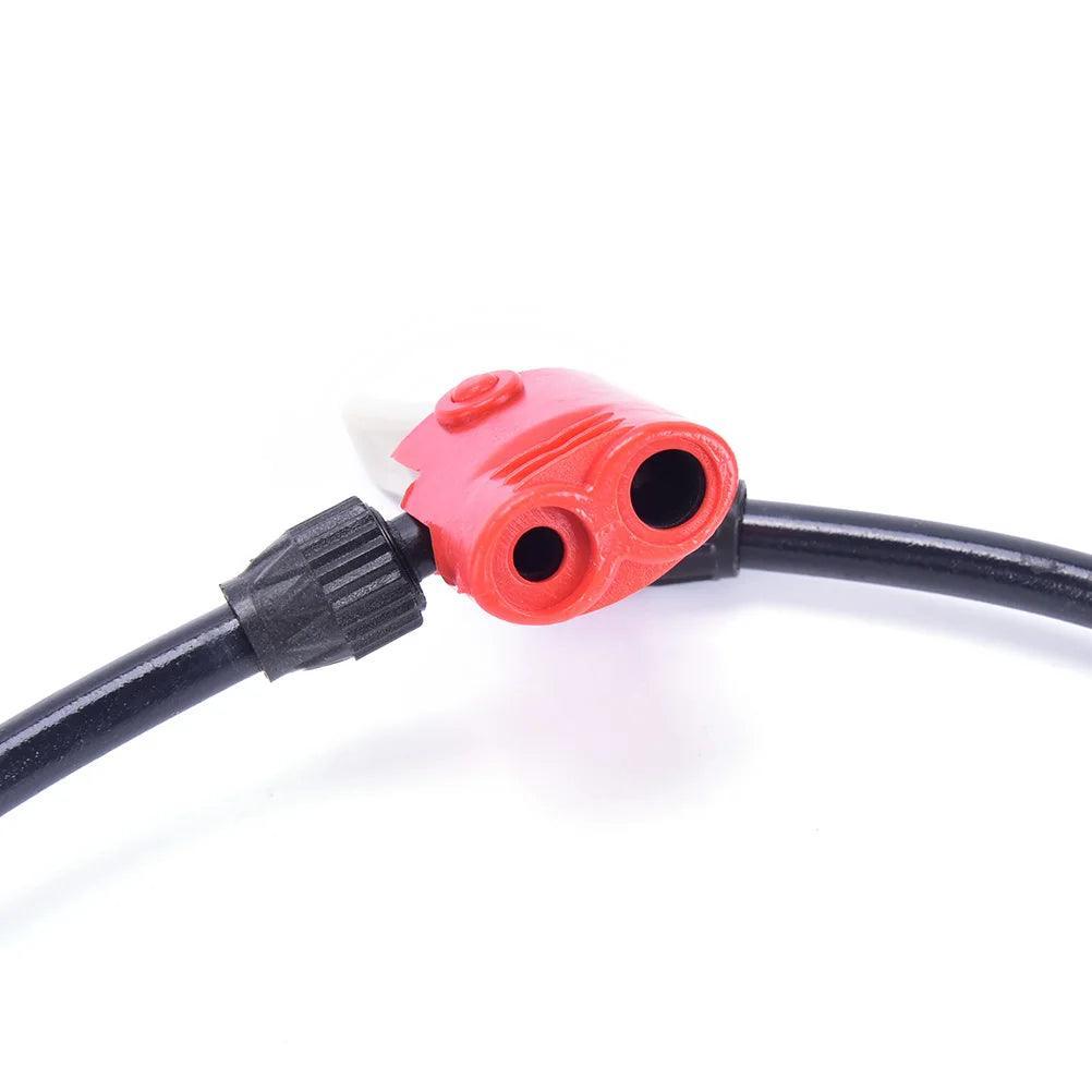 1pc Hand Air Pump Inflator Bike Tyre Replacement Hose Tube Rubber For - VirtuousWares.Store