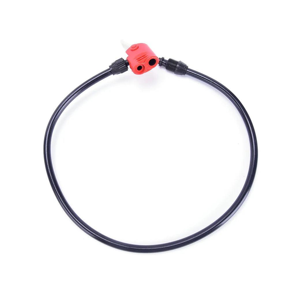 1pc Hand Air Pump Inflator Bike Tyre Replacement Hose Tube Rubber For - VirtuousWares.Store