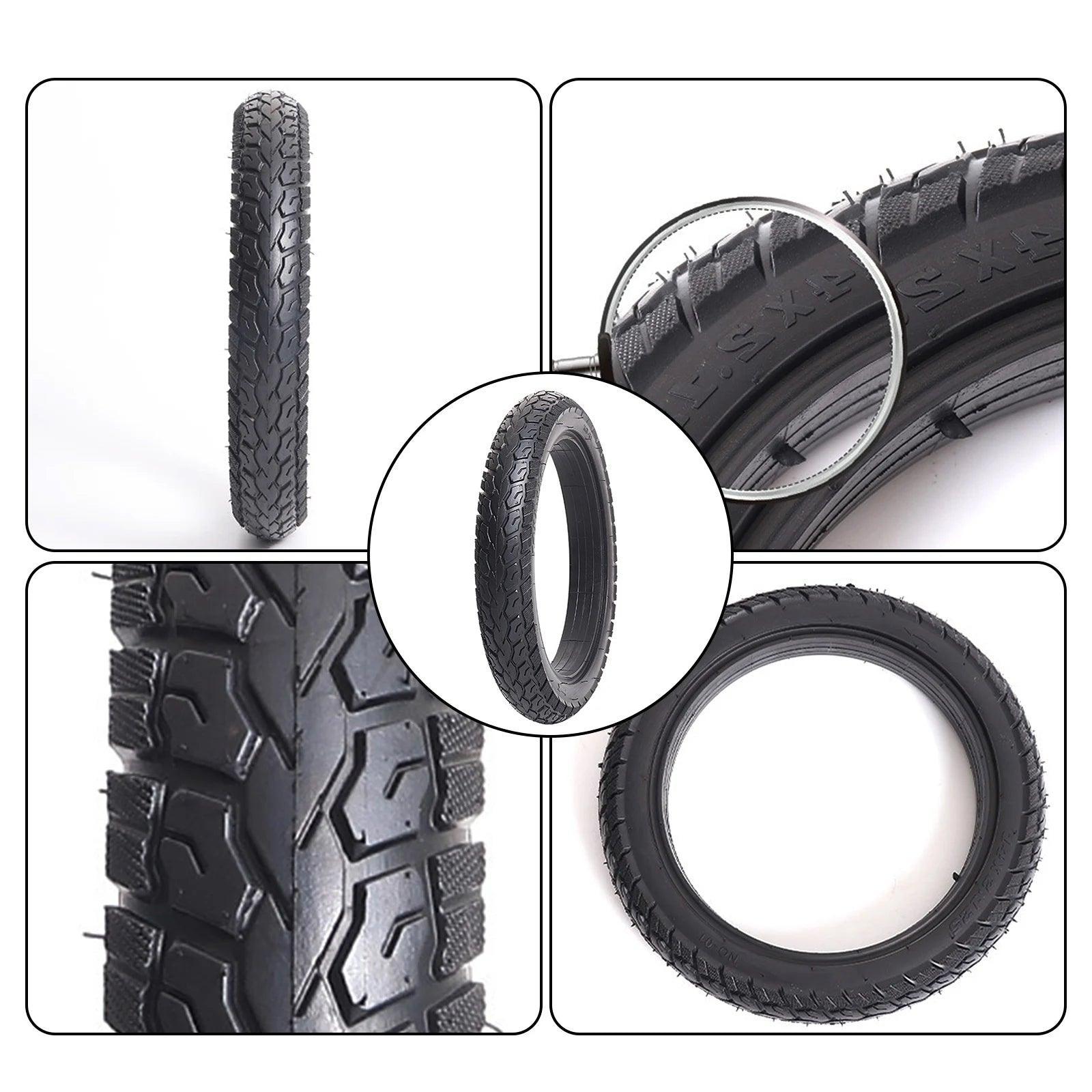 1pc Rubber Tire Solid Tyre Inflation-Tire Puncture-Resistant Design - VirtuousWares.Store