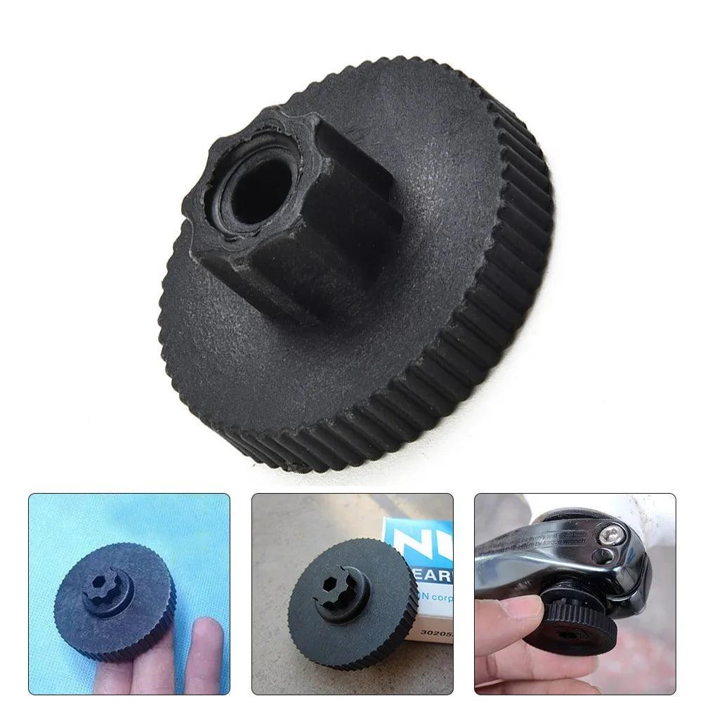 1pcs Crank Wrench Mountain Bike Black ABS Bicycles Crank Cap Removal - VirtuousWares.Store
