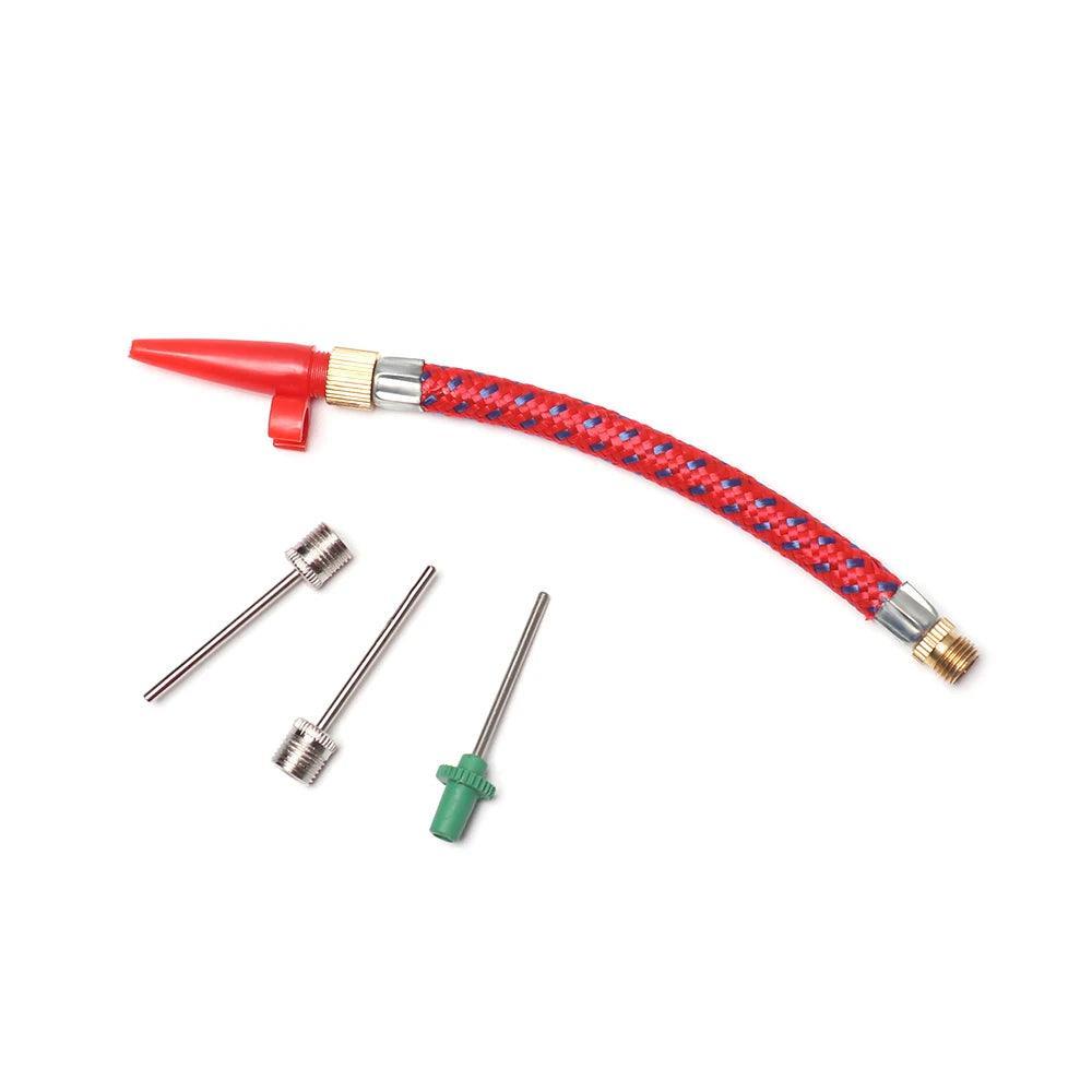 1Set Inflating Needle Kits Needle Hose Sports Ball Basketball Football - VirtuousWares:Global