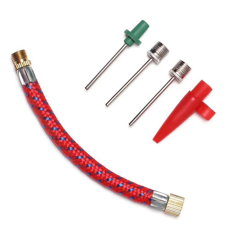 1Set Inflating Needle Kits Needle Hose Sports Ball Basketball Football - VirtuousWares.Store