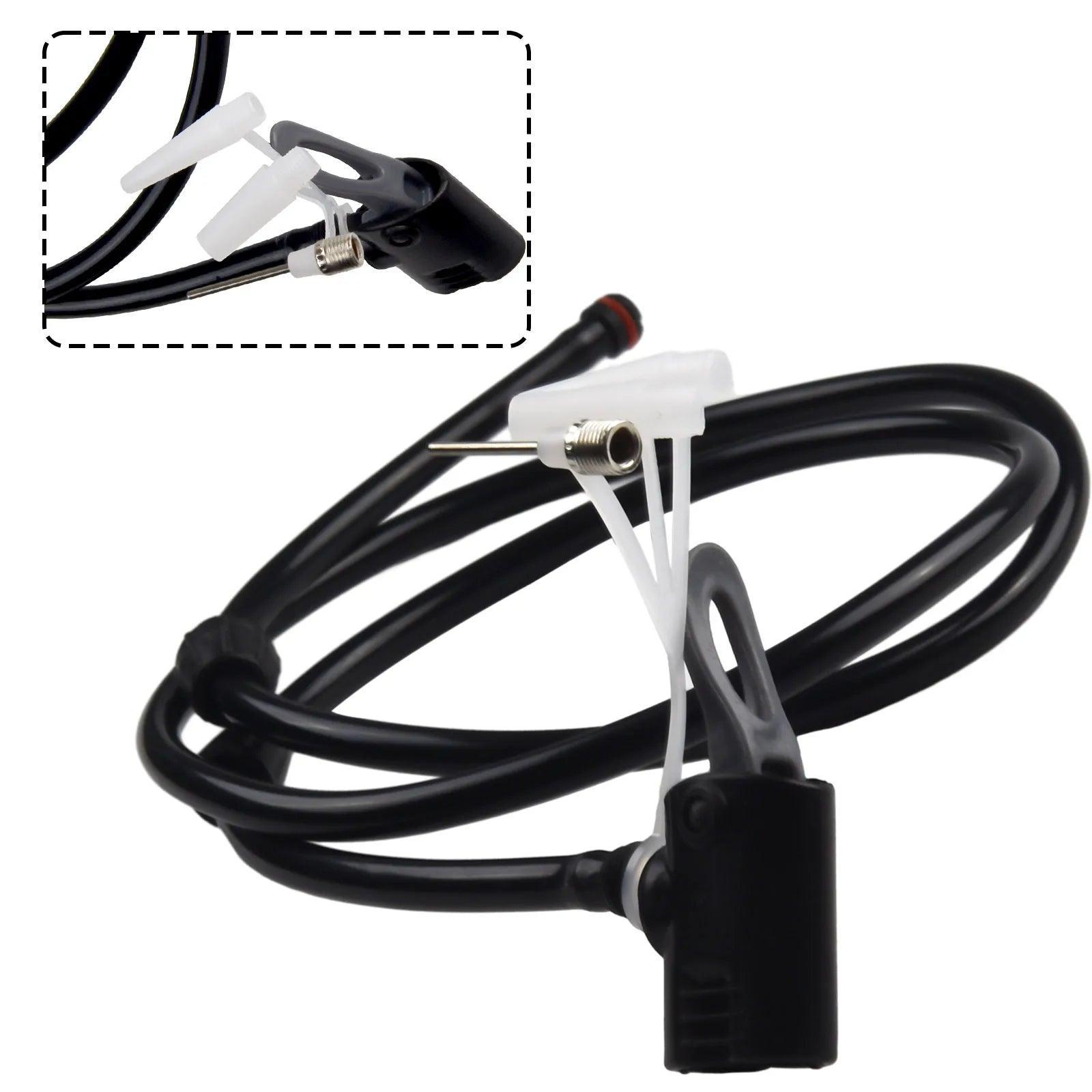 1x Bicycle Air Pump Extension Tube Pump Hot Sale Bicycle Hose Air Pump - VirtuousWares.Store