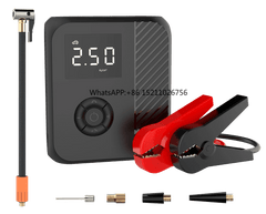 2 in 1 Portable Electric Tire Inflator Pump Power Bank Car Air - VirtuousWares:Global