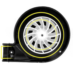 2 in 1 Portable Mini Air Compressor Electric Tire Inflator Pump - VirtuousWares:Global