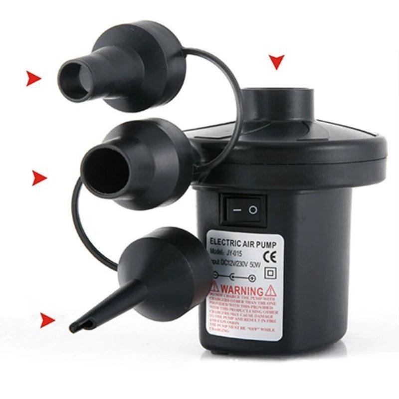2 in 1 Portable Mini Air Compressor Electric Tire Inflator Pump - VirtuousWares:Global