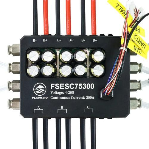 2022 Flipsky New FSESC 75300 75V 84V 300A ESC Controller with - VirtuousWares.Store