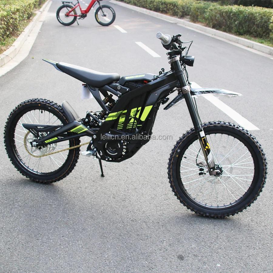 2024 Ready to Ship Brand New Black Purple SurRon Light Bee X Dirt Bike - VirtuousWares:Global