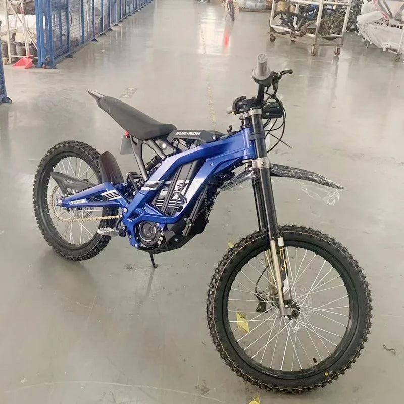 2024 Ready to Ship Brand New Black Purple SurRon Light Bee X Dirt Bike - VirtuousWares:Global