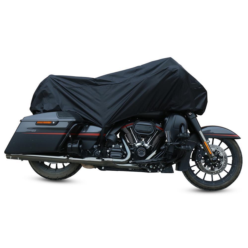 210t Half Motorcycle Cover Waterproof Outdoor Dustproof Rain Dust Anti - VirtuousWares.Store