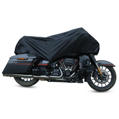 210t Half Motorcycle Cover Waterproof Outdoor Dustproof Rain Dust Anti - VirtuousWares.Store