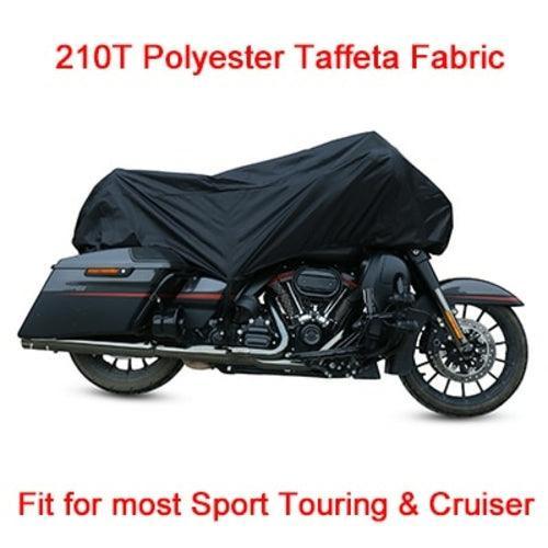 210t Half Motorcycle Cover Waterproof Outdoor Dustproof Rain Dust Anti - VirtuousWares.Store