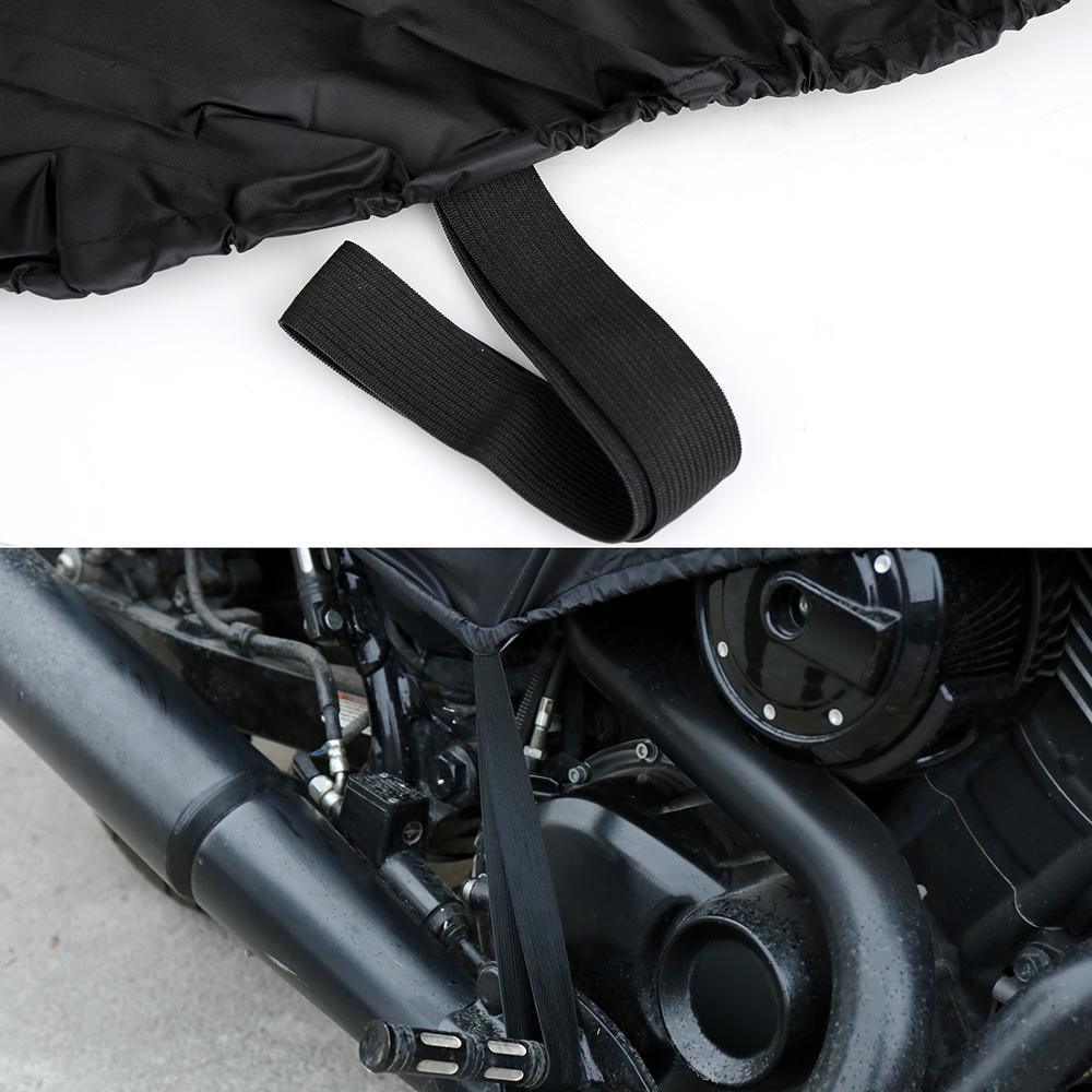 210t Half Motorcycle Cover Waterproof Outdoor Dustproof Rain Dust Anti - VirtuousWares.Store