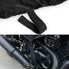 210t Half Motorcycle Cover Waterproof Outdoor Dustproof Rain Dust Anti - VirtuousWares.Store