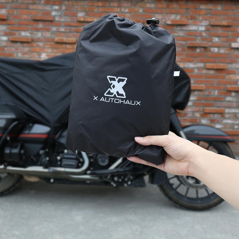 210t Half Motorcycle Cover Waterproof Outdoor Dustproof Rain Dust Anti - VirtuousWares.Store