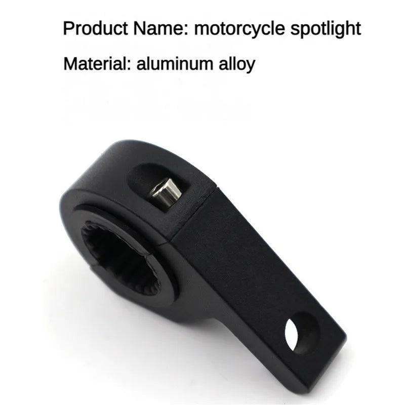 2/1pc Universal Motorcycle LED Headlight Fog Light Clamps Holder Tube - VirtuousWares.Store