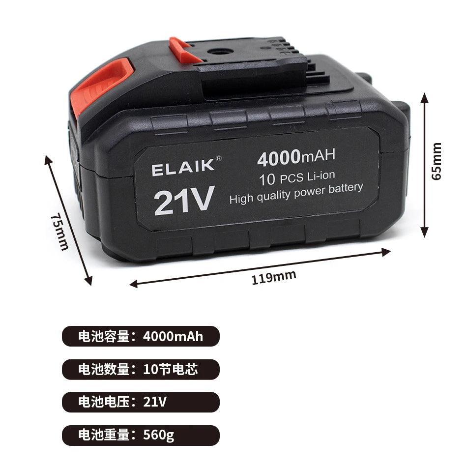 21V Cordless Impact Drill Battery Power Battery,Replace 48VF 36VF 88VF - VirtuousWares.Store