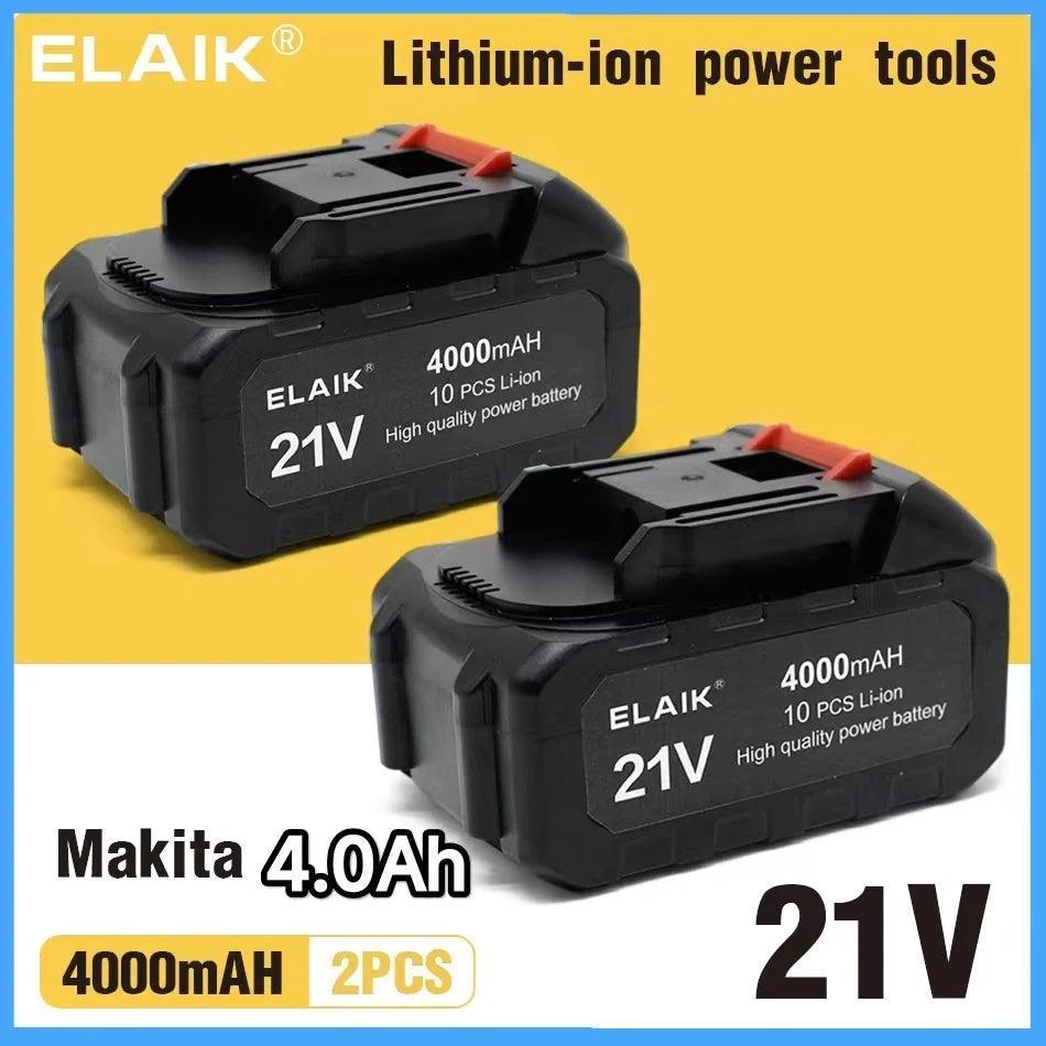 21V Rechargeable Battery 4000mAh Lithium Ion Battery For Makita - VirtuousWares.Store