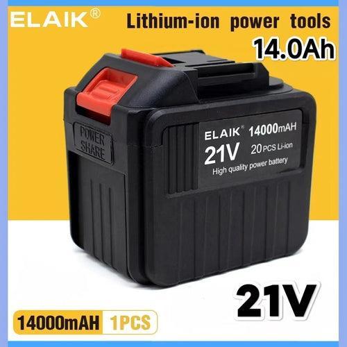 21V Rechargeable Lithium Ion Battery High Capacity Cordless Electric - VirtuousWares.Store
