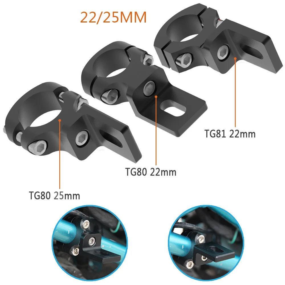 22/25MM Mount Bracket For Motorcycle Bumper Modified Headlight Stand - VirtuousWares.Store