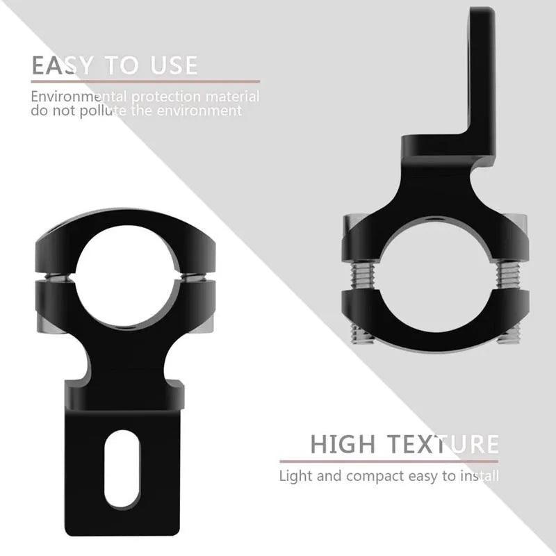 22/25MM Mount Bracket For Motorcycle Bumper Modified Headlight Stand - VirtuousWares.Store