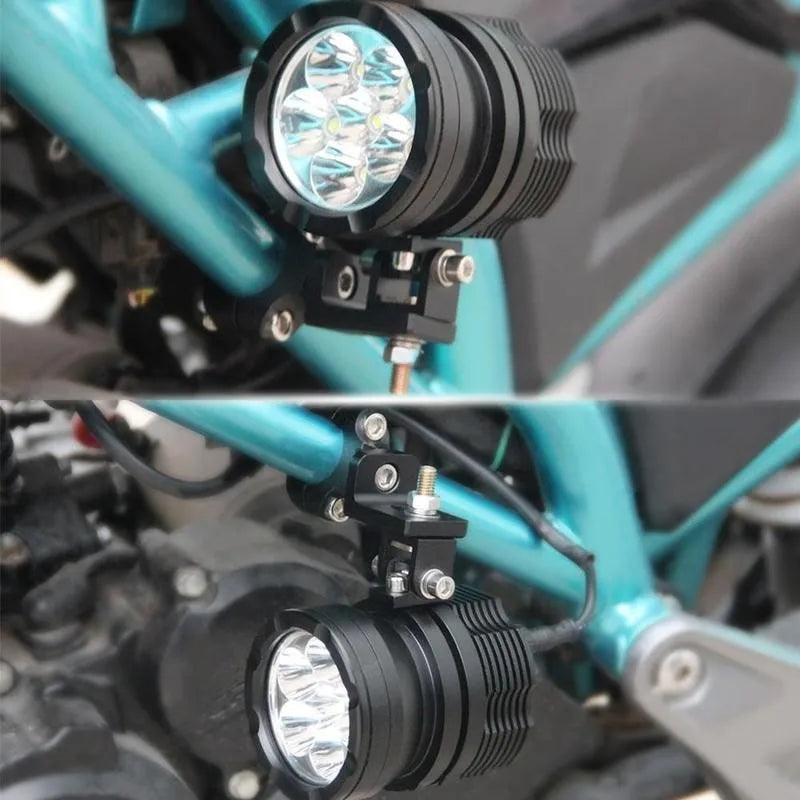 22/25MM Mount Bracket For Motorcycle Bumper Modified Headlight Stand - VirtuousWares.Store