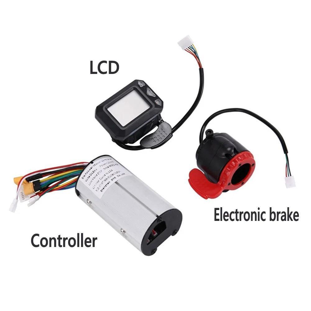 24V 36V Electric Bicycle Controller Brake LCD Display Set Electric - VirtuousWares.Store