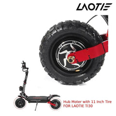 2800W Hub Brushless Motor with Tires for LAOTIE TI30 Electric Scooters - VirtuousWares.Store