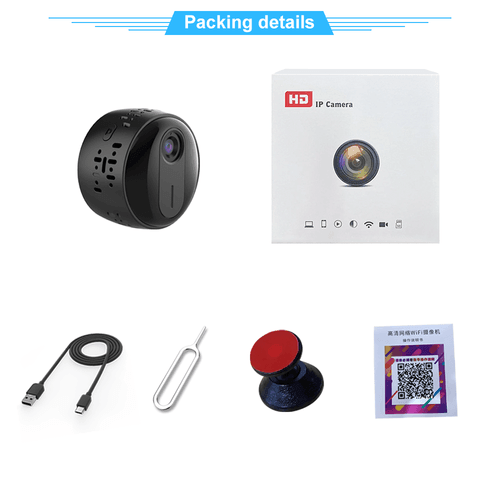 2MP 1080P Mini Wifi Camera Home Security Camcorder - VirtuousWares.Store